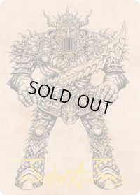 【イラストコレクション：箔押し】アイアン・ゴーレム/Iron Golem (AFR)【80/81】