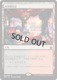 特別観覧室/Luxury Suite (BBD)