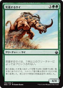 画像1: 突進するサイ/Charging Rhino (BBD)《Foil》