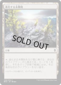 進化する未開地/Evolving Wilds (BFZ)《Foil》