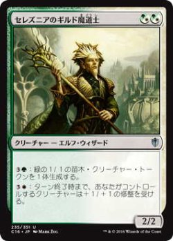 画像1: セレズニアのギルド魔道士/Selesnya Guildmage (C16)