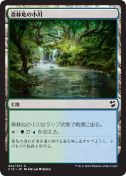 画像1: 森林地の小川/Woodland Stream (C18)