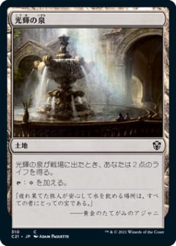 画像1: 光輝の泉/Radiant Fountain (C21)