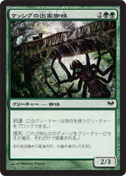 画像1: ケッシグの出家蜘蛛/Kessig Recluse (DKA)《Foil》