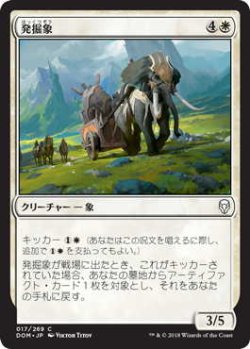 画像1: 発掘象/Excavation Elephant (DOM)《Foil》