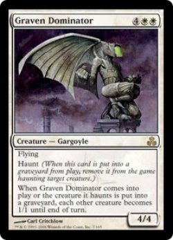 画像1: 彫像の威圧者/Graven Dominator (GPT)《Foil》