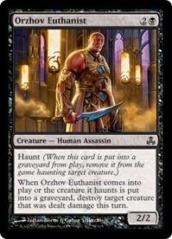 画像1: オルゾフの安死術士/Orzhov Euthanist (GPT)《Foil》