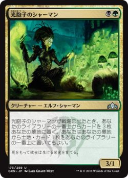 画像1: 光胞子のシャーマン/Glowspore Shaman (GRN)《Foil》