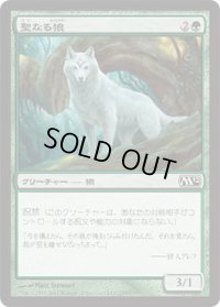 聖なる狼/Sacred Wolf (M12)《Foil》
