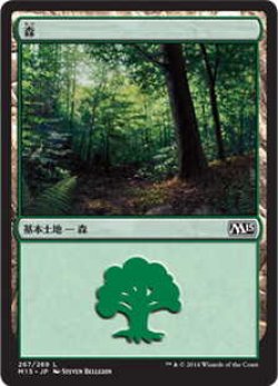 画像1: 森/Forest【Ver.2】(M15)《Foil》