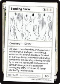 Banding Sliver (Mystery Booster)【エンブレム無し】