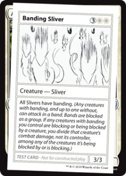 画像1: Banding Sliver (Mystery Booster)【エンブレム無し】