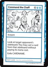 Command the Chaff (Mystery Booster)【エンブレム無し】