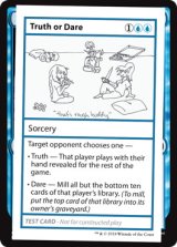 Truth or Dare (Mystery Booster)【エンブレム無し】
