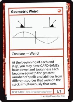 画像1: Geometric Weird (Mystery Booster)【エンブレム無し】