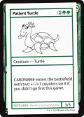 Patient Turtle (Mystery Booster)【エンブレム無し】