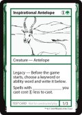 Inspirational Antelope (Mystery Booster)【エンブレム無し】