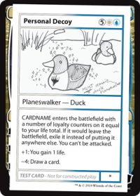 Personal Decoy (Mystery Booster)【エンブレム無し】