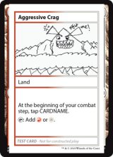Aggressive Crag (Mystery Booster)【エンブレム無し】