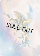 【イラストコレクション：箔押し】微光蜂、ザーバス/Zabaz, the Glimmerwasp (MH2)【65/81】
