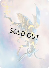 【イラストコレクション：箔押し】微光蜂、ザーバス/Zabaz, the Glimmerwasp (MH2)【65/81】