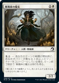 画像1: 蝋燭林の魔女/Candlegrove Witch (MID)《Foil》