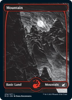 画像1: 山/Mountain 【Ver.1】 (MID)《Foil》
