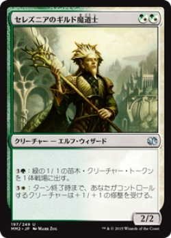 画像1: セレズニアのギルド魔道士/Selesnya Guildmage (MM2)《Foil》