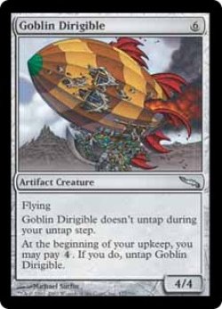 画像1: ゴブリンの飛行艇/Goblin Dirigible (MRD)《Foil》