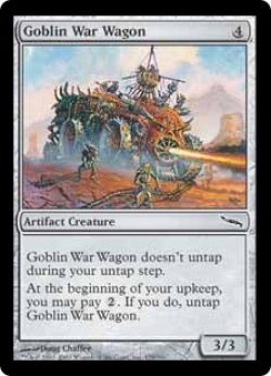 画像1: ゴブリンの戦闘車/Goblin War Wagon (MRD)《Foil》