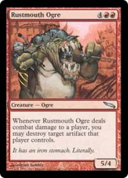 画像1: 錆口のオーガ/Rustmouth Ogre (MRD)《Foil》