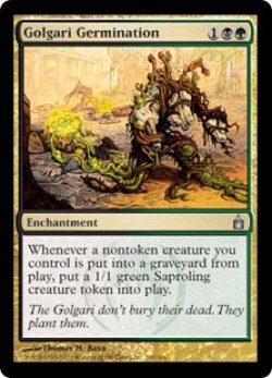 画像1: ゴルガリの発芽/Golgari Germination (RAV)《Foil》