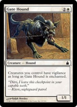 画像1: 門番の猟犬/Gate Hound (RAV)　《Foil》