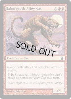 画像1: 野良剣歯猫/Sabertooth Alley Cat (RAV)　《Foil》
