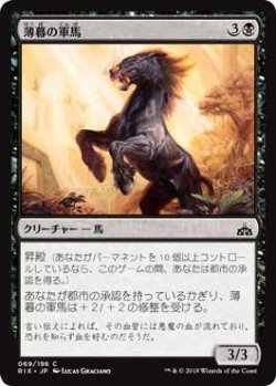 画像1: 薄暮の軍馬/Dusk Charger (RIX)