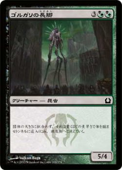 画像1: ゴルガリの長脚/Golgari Longlegs (RTR)《Foil》