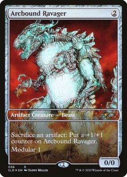 画像1: 電結の荒廃者/Arcbound Ravager (056) (SLD)《Foil》