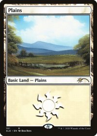 平地/Plains (101) (SLD)《Foil》