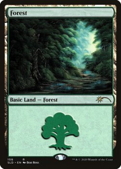 画像1: 森/Forest (108) (SLD)《Foil》