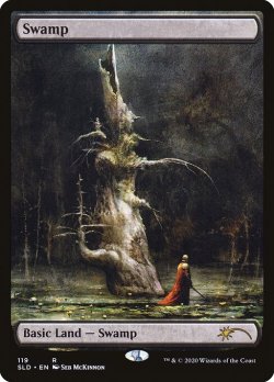 画像1: 沼/Swamp (119) (SLD)