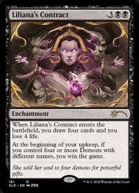 リリアナの契約/Liliana's Contract (161) (SLD)《Foil》