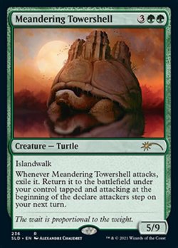 画像1: うねる塔甲羅/Meandering Towershell (236) (SLD)《Foil》