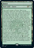 森/Forest (258) (SLD)《Foil》