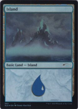 画像1: 島/Island (553) (SLD)《Foil》