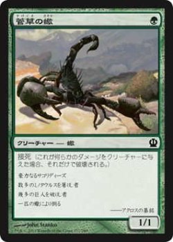 画像1: 菅草の蠍/Sedge Scorpion (THS)《Foil》