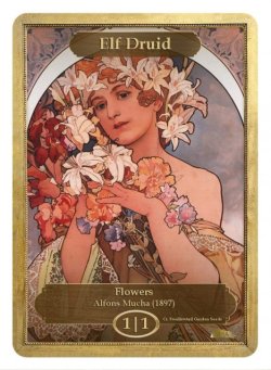 画像1: エルフ・ドルイド/Elf・Druid (CLASSIC ART TOKEN CLASSIC)