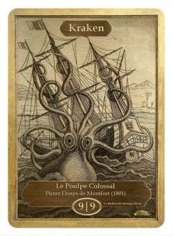 画像1: クラーケン/Kraken (CLASSIC ART TOKEN CLASSIC)