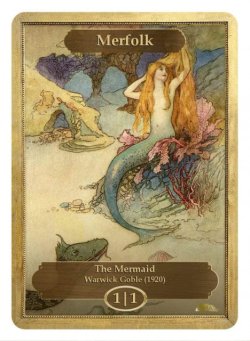 画像1: マーフォーク/Merfolk (CLASSIC ART TOKEN CLASSIC)