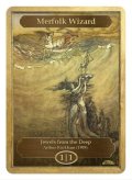 マーフォーク・ウィザード/Merfolk・Wizard (CLASSIC ART TOKEN CLASSIC)