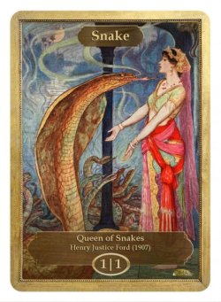 画像1: 蛇/Snake 【Ver.1】 (CLASSIC ART TOKEN CLASSIC)